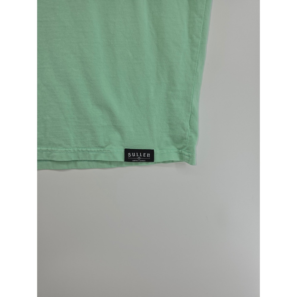 Sullen Art Collective Drown Your Demons Graphic T-Shirt XL Seafoam Green Mens - Picture 4 of 8